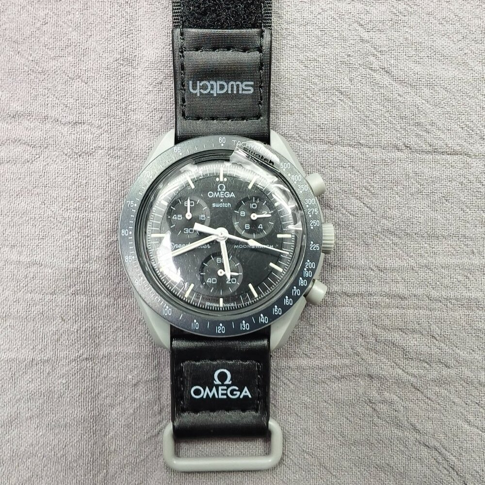 Swatch X Omega Bioceramic Moonswatch Mission To Moon Watch